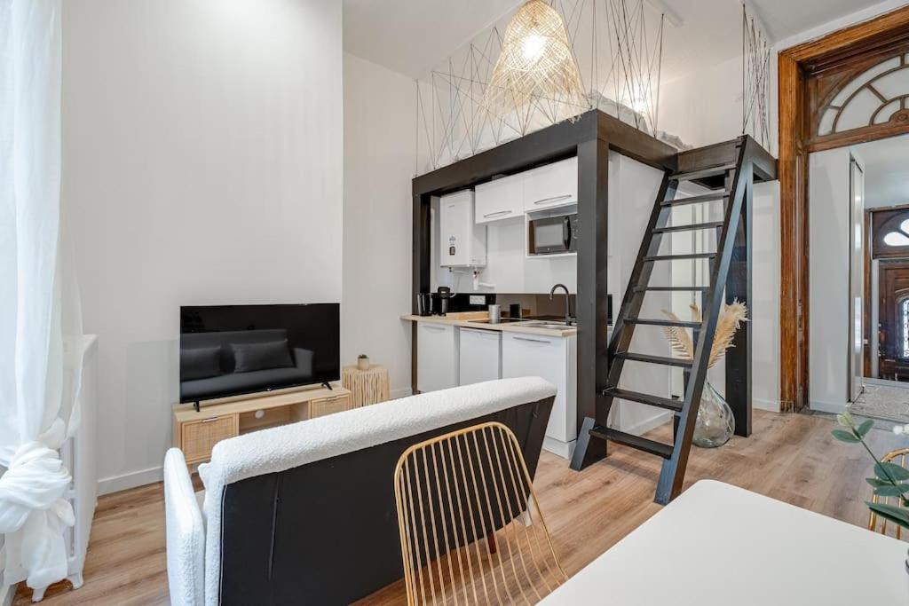  Le Boheme Superbe Loft Fonctionnel Et Central Saint-Etienne  Exterior foto